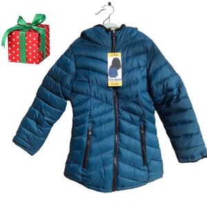 Steve Madden Reversible Jacket Blue Size Small Age 7-8